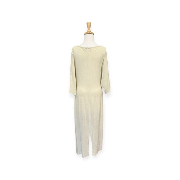 Free People Beach Skylar Maxi Dress Size Xs Hemp Cream Opal - Picture 3 of 7